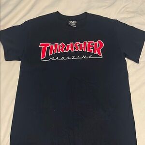 Thrasher Black T-Shirt for Men